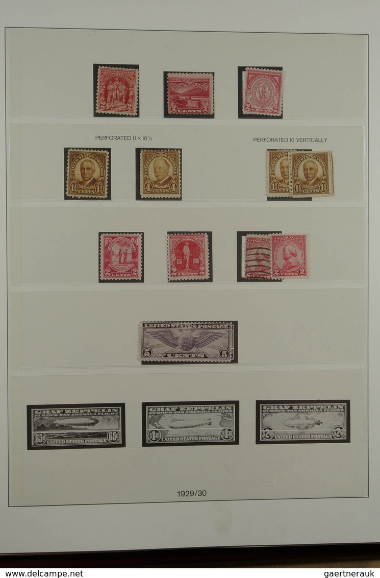 24354 Vereinigte Staaten von Amerika: 1851-2000. Very well filled, MNH, mint hinged and used collection US