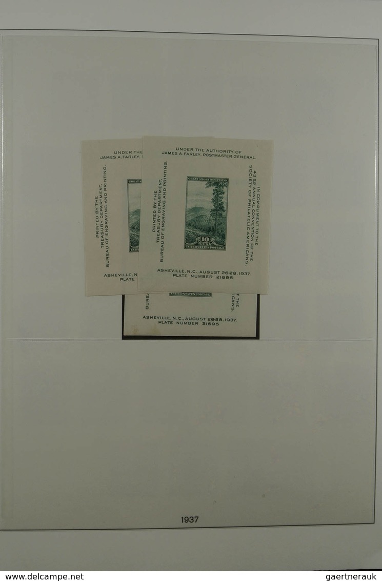 24354 Vereinigte Staaten von Amerika: 1851-2000. Very well filled, MNH, mint hinged and used collection US