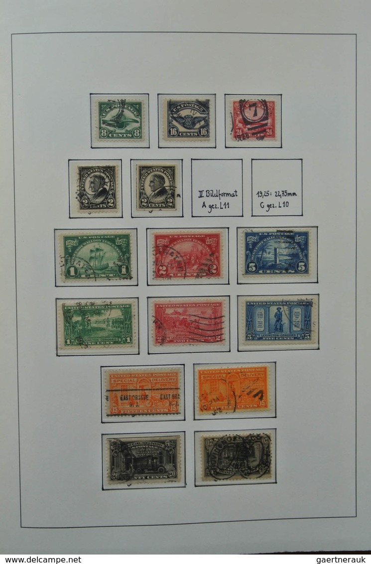 24355 Vereinigte Staaten von Amerika: 1851-1978. Well filled, nicely presented, mostly used collection USA