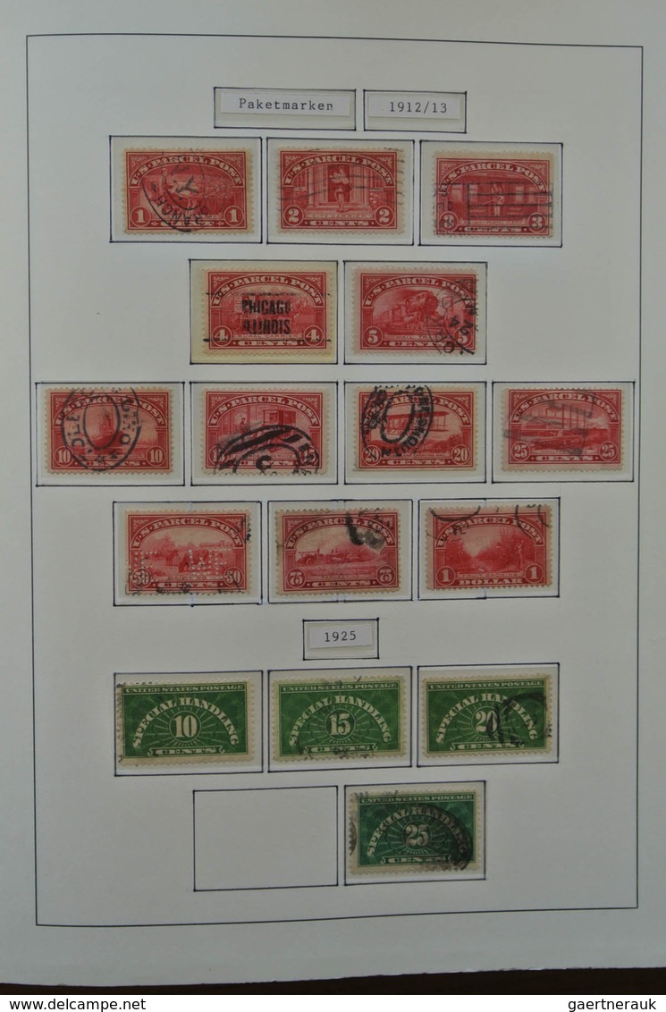 24355 Vereinigte Staaten von Amerika: 1851-1978. Well filled, nicely presented, mostly used collection USA