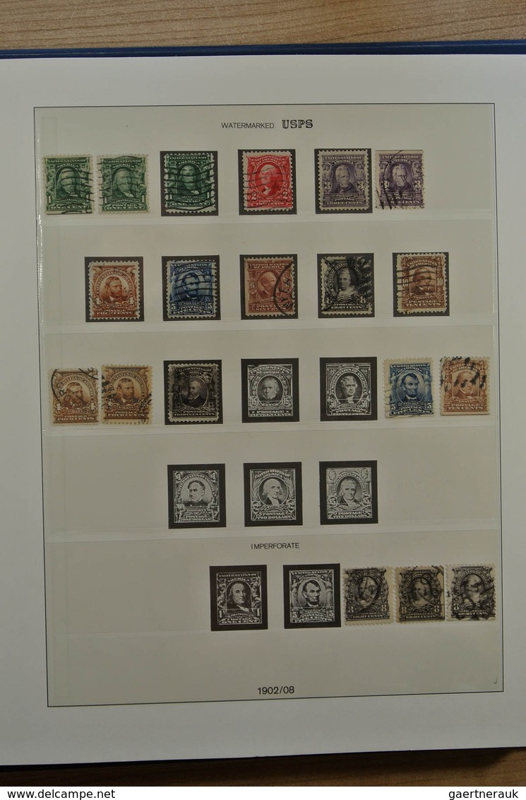 24362 Vereinigte Staaten von Amerika: ca.1860-1993. Well filled, MNH and used, largely double collected co