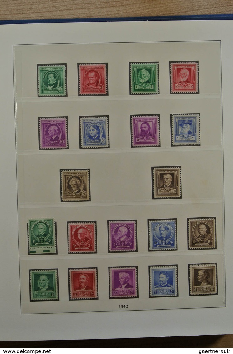 24362 Vereinigte Staaten von Amerika: ca.1860-1993. Well filled, MNH and used, largely double collected co