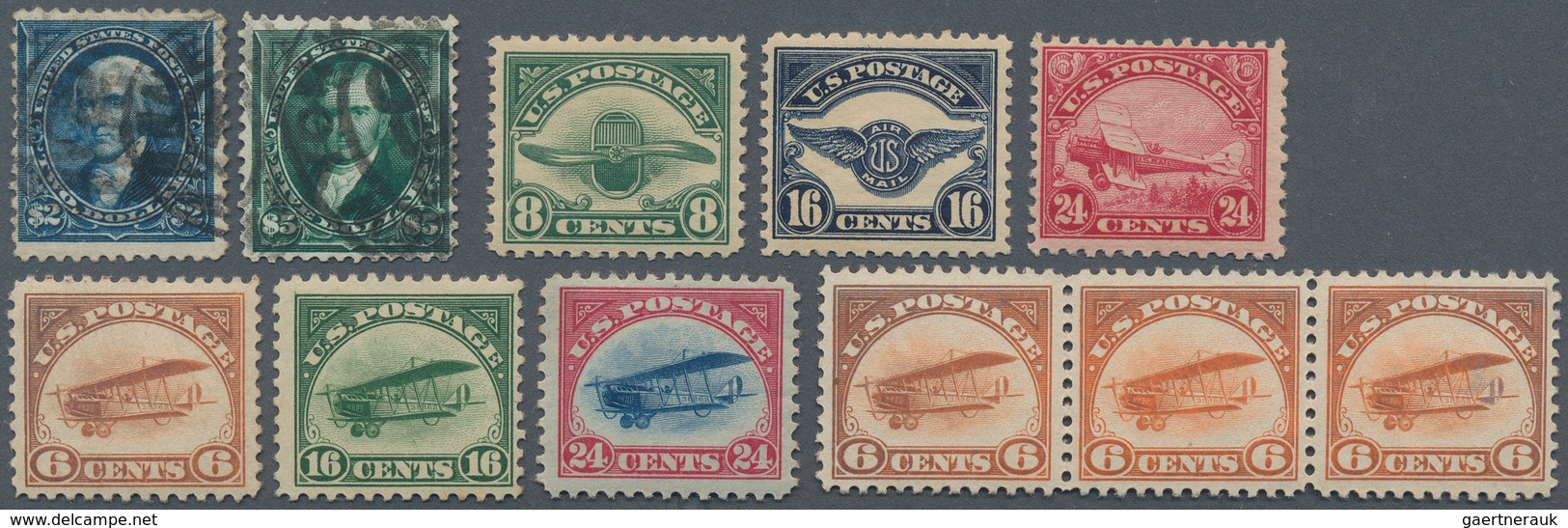 24377 Vereinigte Staaten Von Amerika: 1880/up To Now (approx). Stamps And Sets From USA, Also Classic, And - Autres & Non Classés