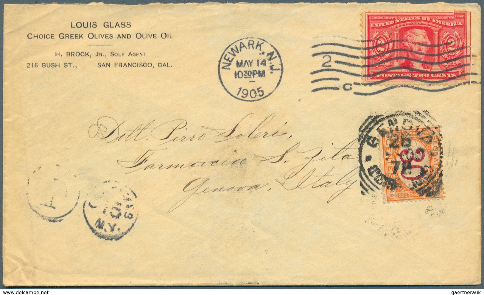 24379 Vereinigte Staaten Von Amerika: 1885/1966 (ca.), Unusual Accumulation With About 120 Mostly Postal S - Autres & Non Classés