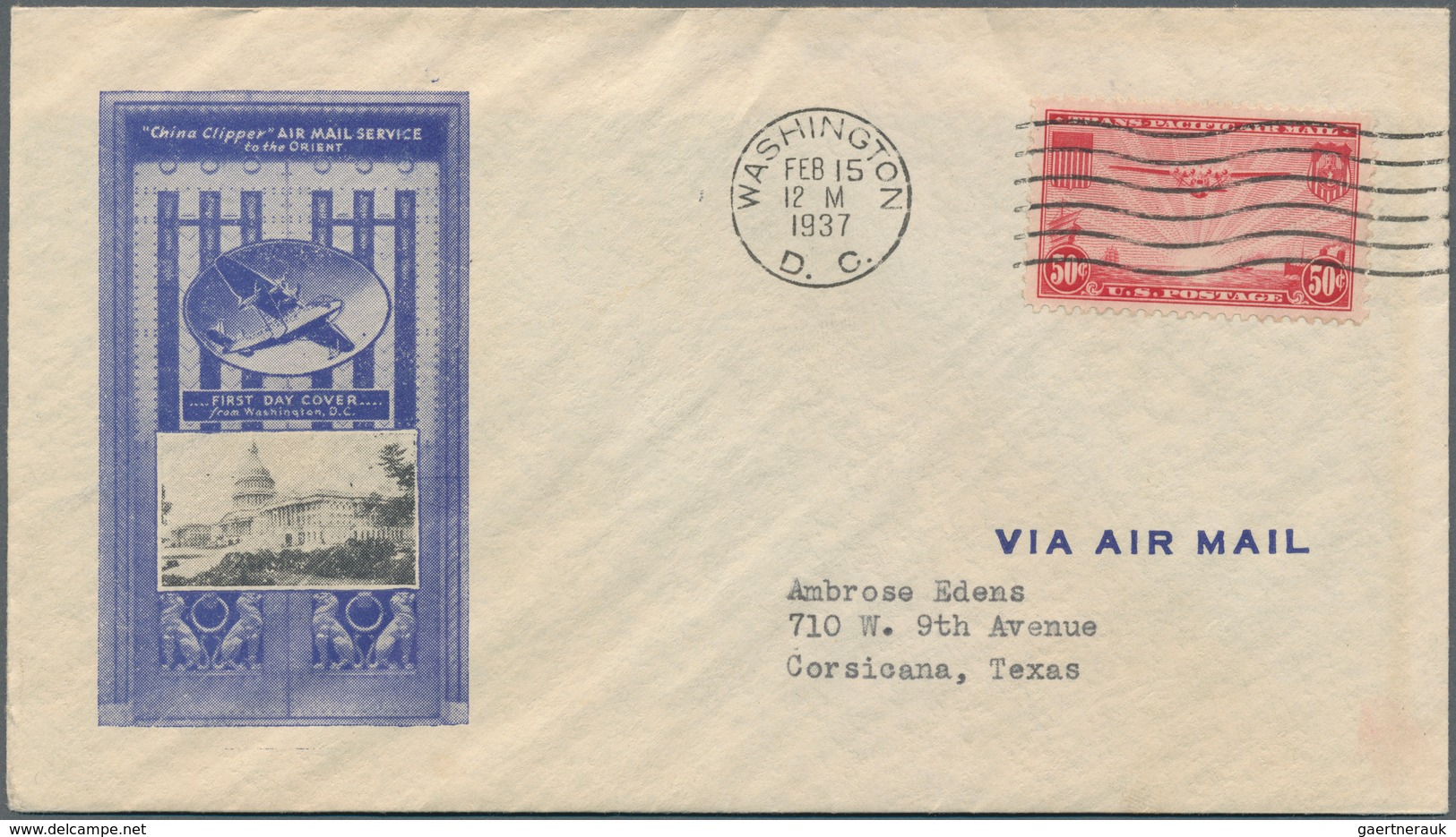 24397 Vereinigte Staaten von Amerika: 1927/1981 (ca): approx 310 better FDC, mostly from the twenties and