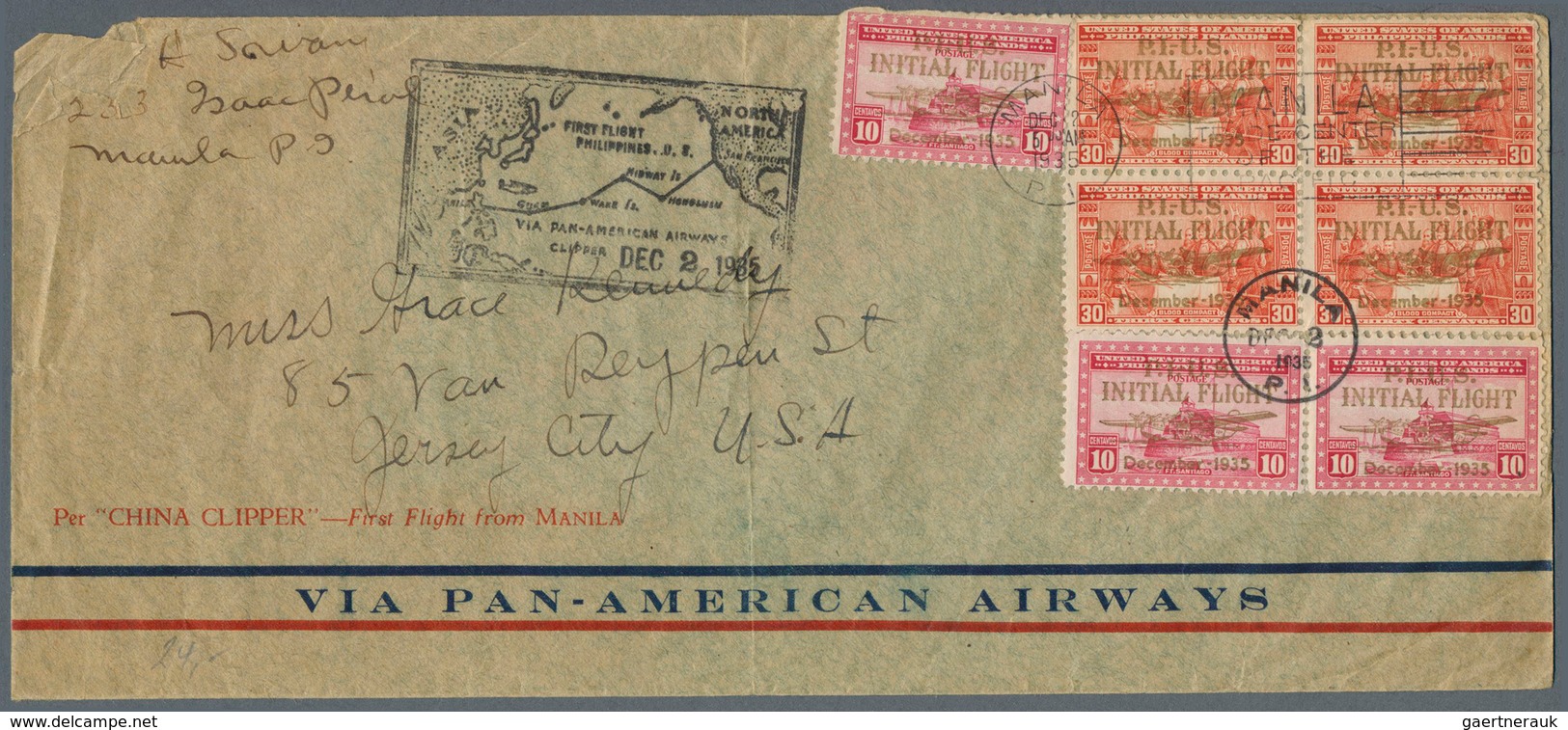 24398 Vereinigte Staaten Von Amerika: 1927/1954, USA And Some Canada, First And Special Flights, Collectio - Autres & Non Classés