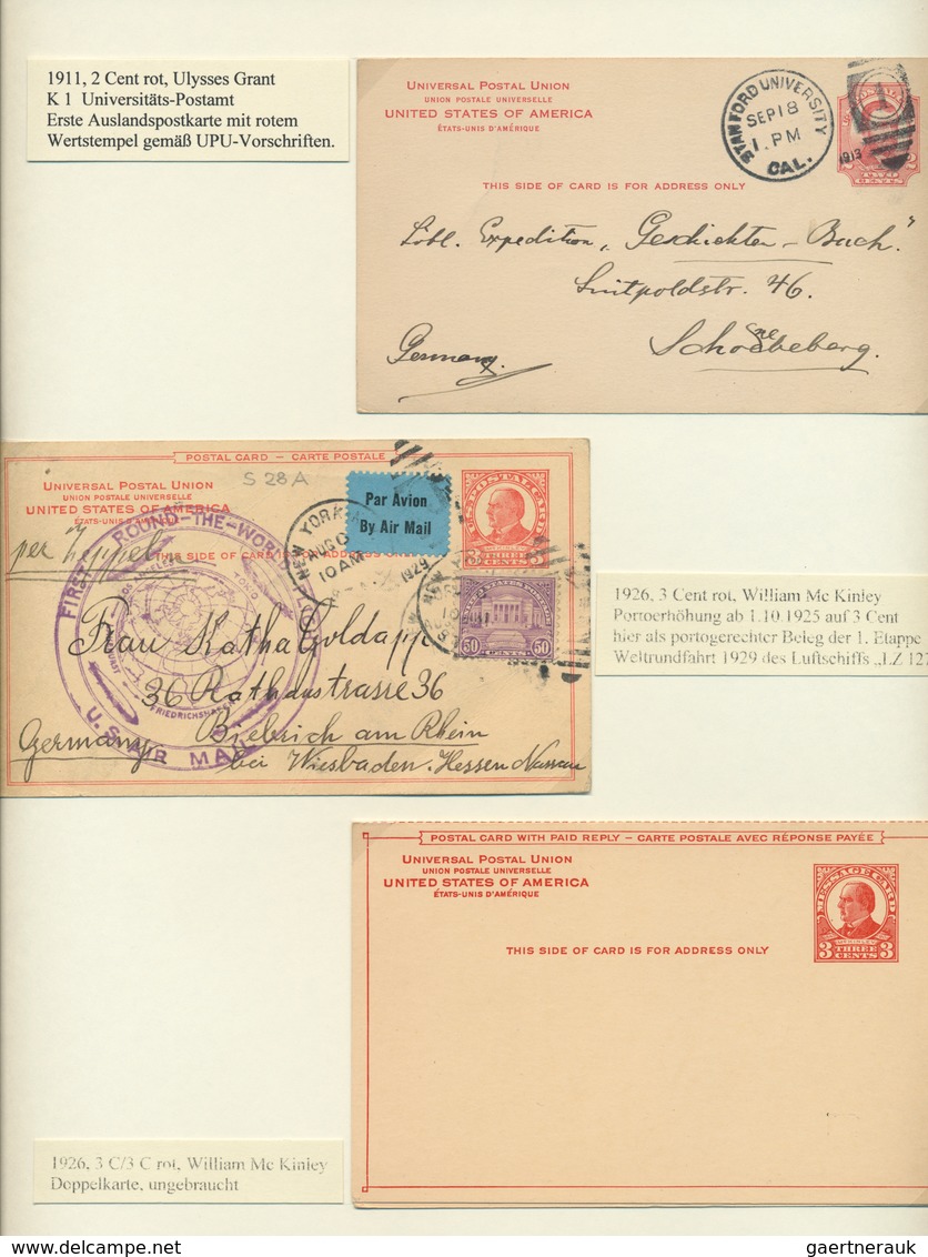 24419 Vereinigte Staaten von Amerika - Ganzsachen: 1850's-Modern: Collection of more than 1000 postal stat