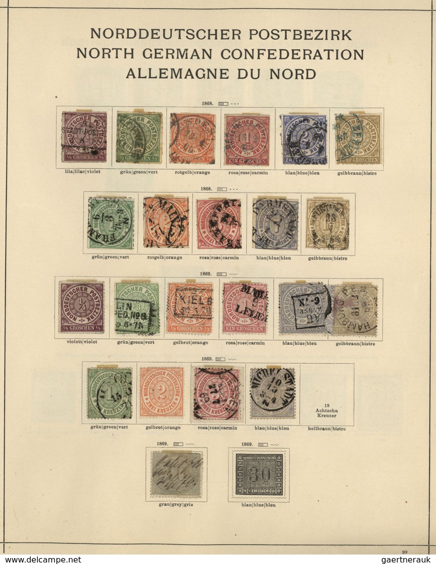 24470 Alle Welt: 1840/1903, THE PELOPONNESE TREASURE - ANCIENT ALL WORLD COLLECTION In A Schaubek Album (1 - Collections (sans Albums)
