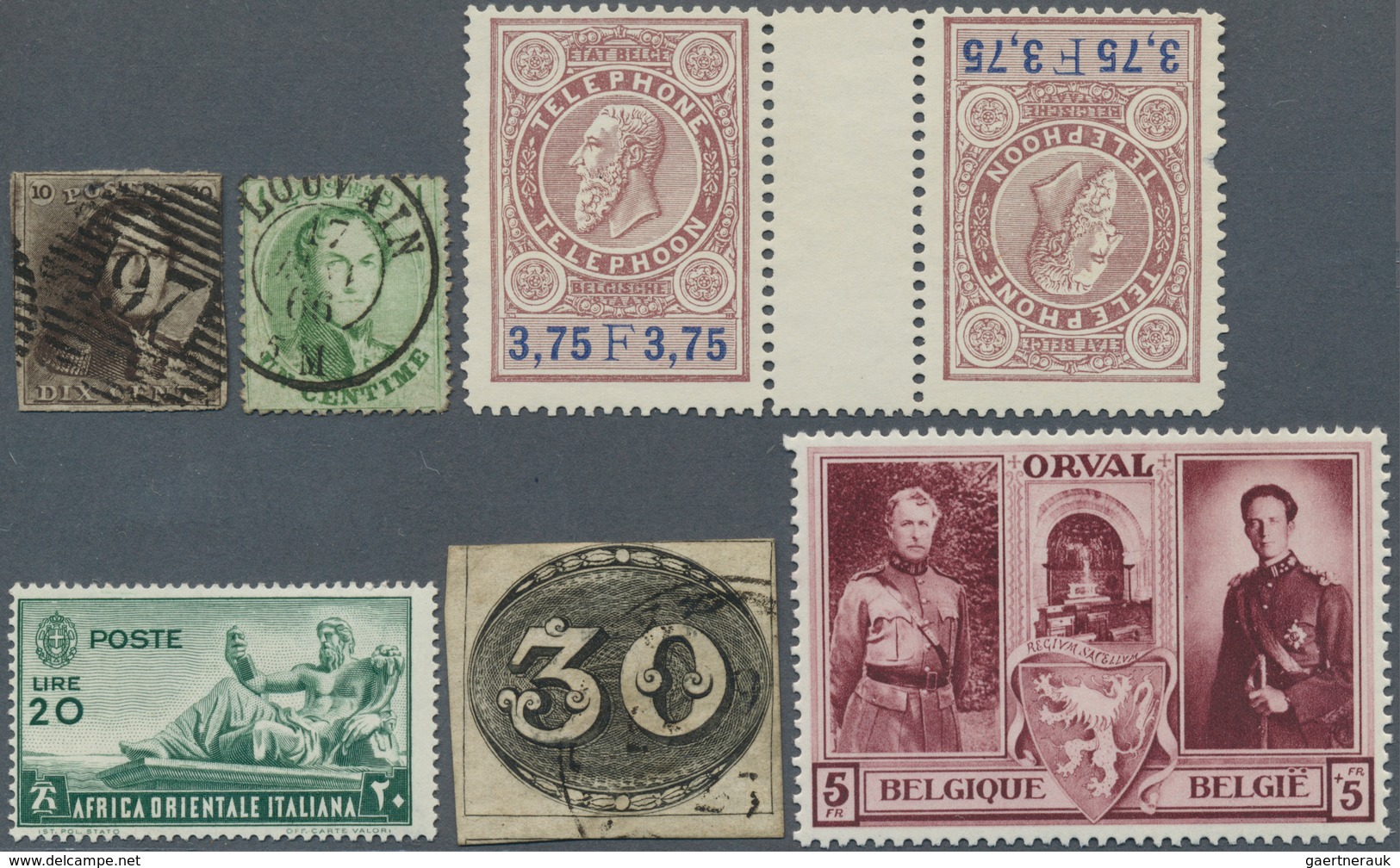 24476 Alle Welt: 1849/1980 Appr., Two Stockbooks Comprising Stamps And Sets Of Countries From "A" To "B" W - Collections (sans Albums)