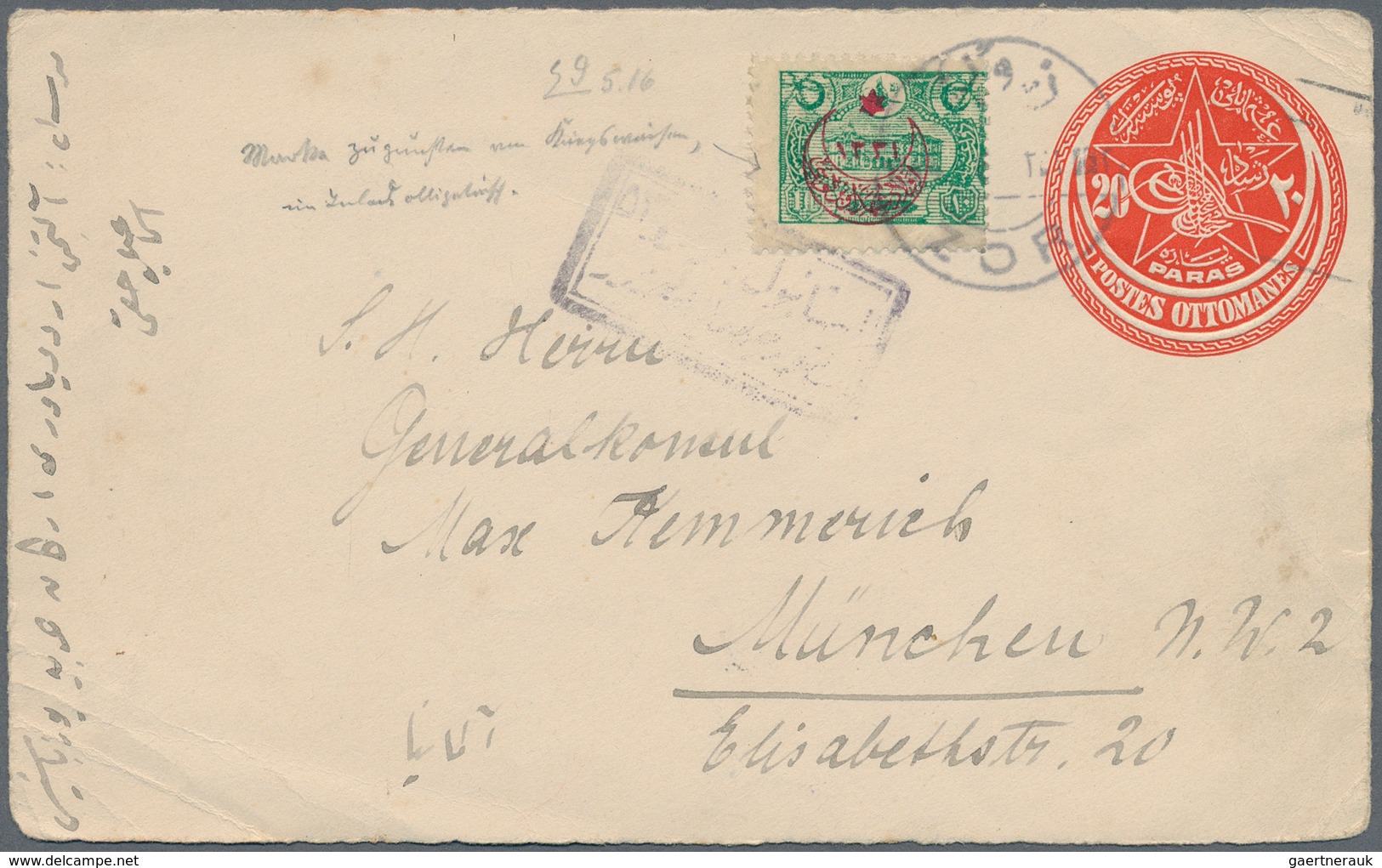 24491 Alle Welt: 1860/1950 (ca.), assortment of apprx. 45 covers/cards/stationeries, e.g. Mexico, Germany,