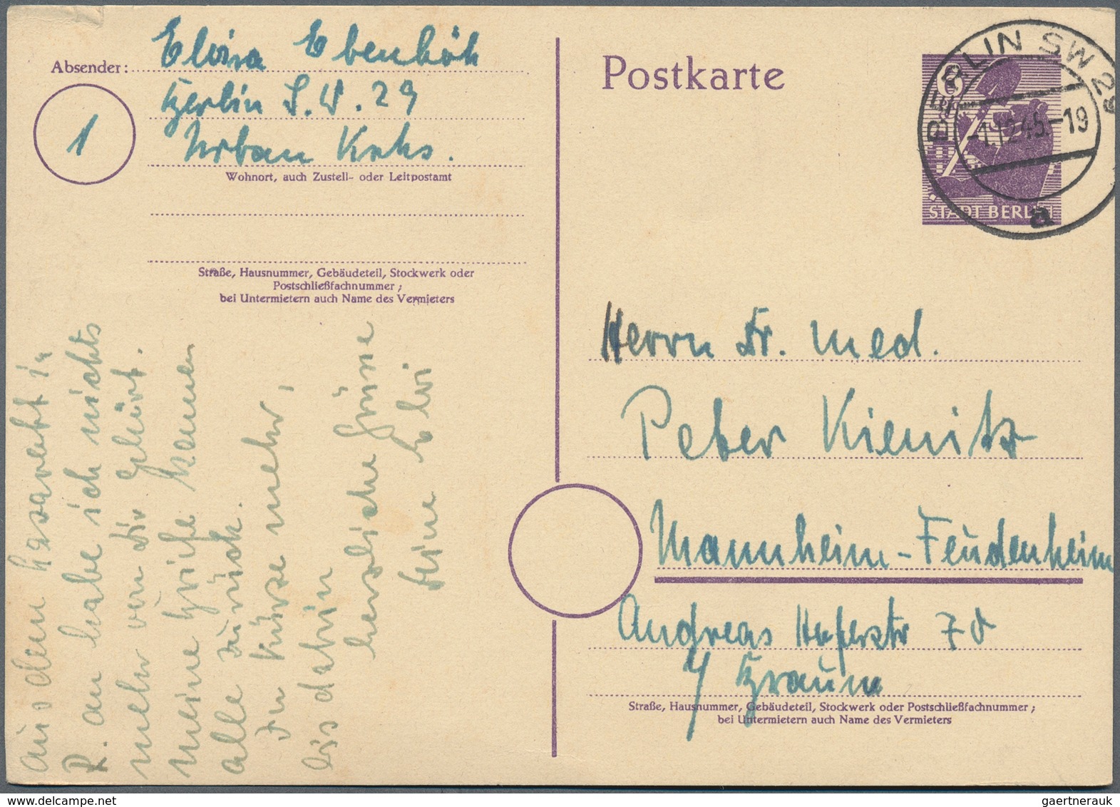 24492 Alle Welt: 1860/1960 (ca.), accumulation of apprx. 330 covers/cards/stationeries, incl. a good secti