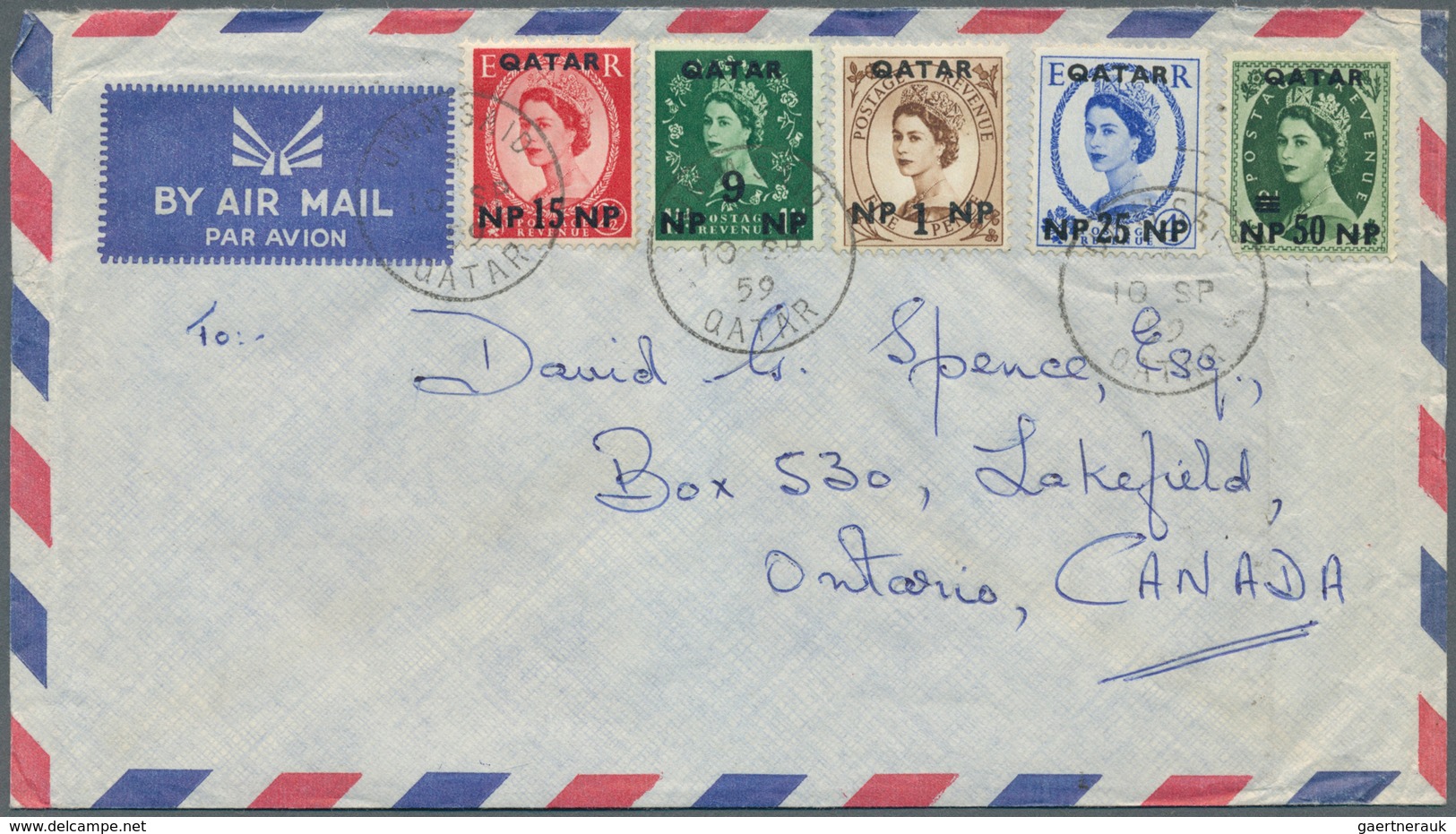 24502 Alle Welt: 1860's-1980's Ca.: More Than 1500 Covers, Postcards And Postal Stationery Items Worldwide - Collections (sans Albums)