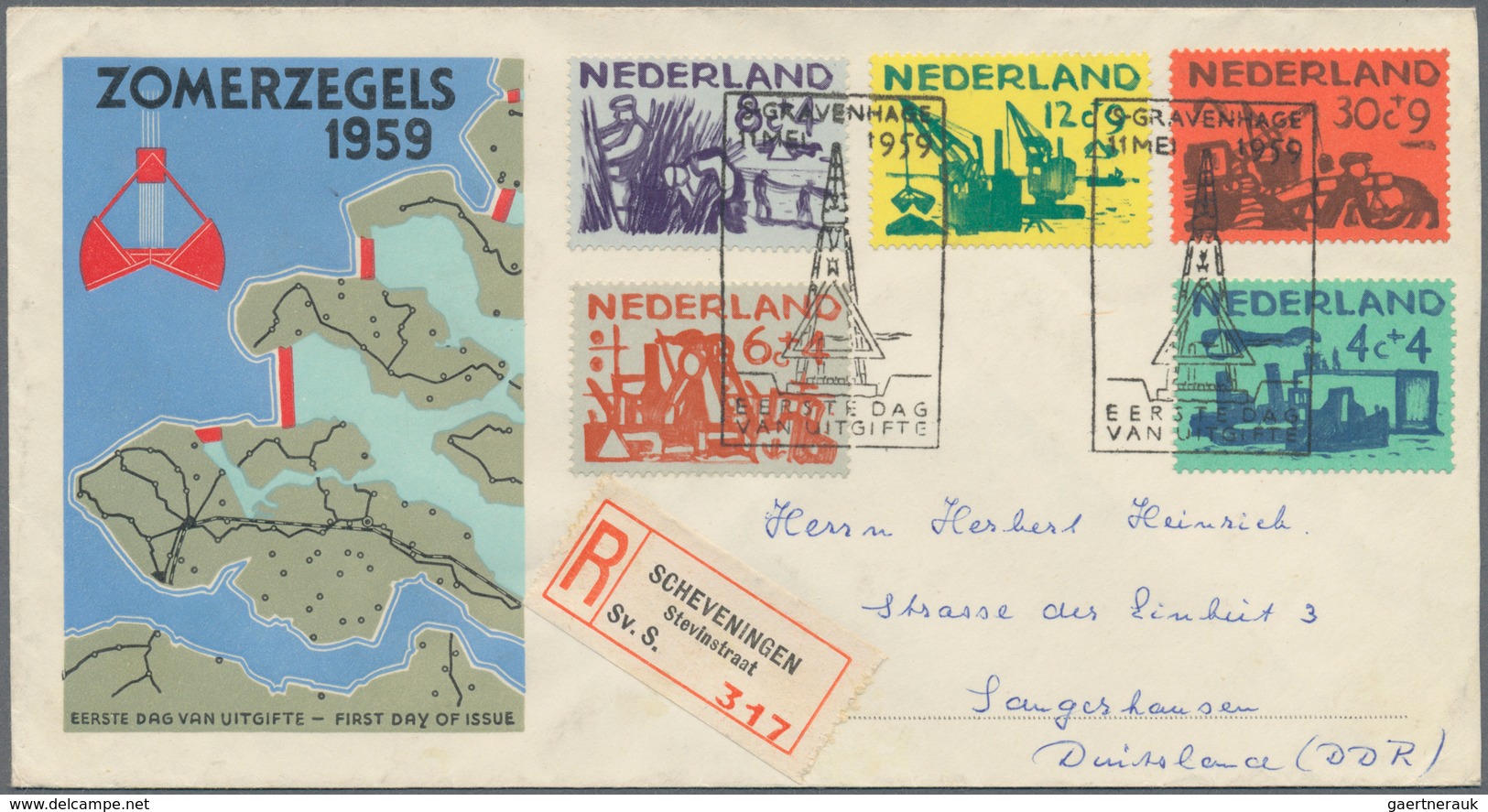 24522 Alle Welt: 1890/2005 (ca.), accumulation with approx. 1.300 covers, FDC's and postal stationeries in