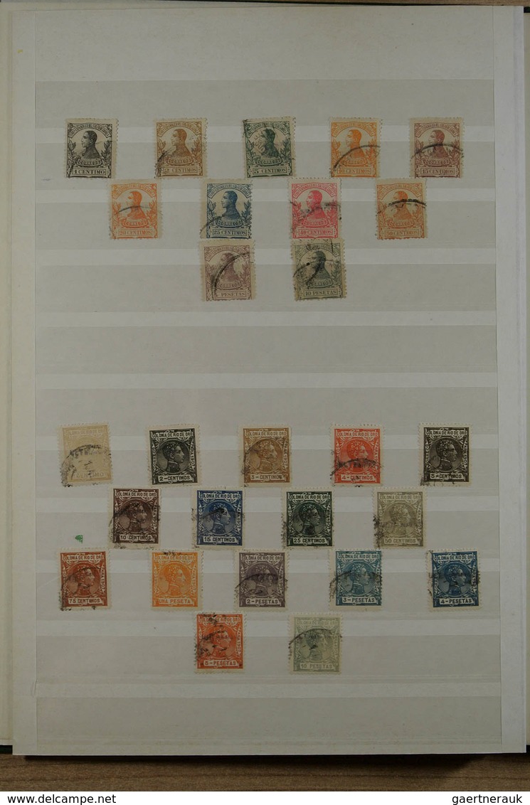 24526 Alle Welt: 1891/1940 (ca.): Stockbook with mostly mint hinged stamps of various countries, including