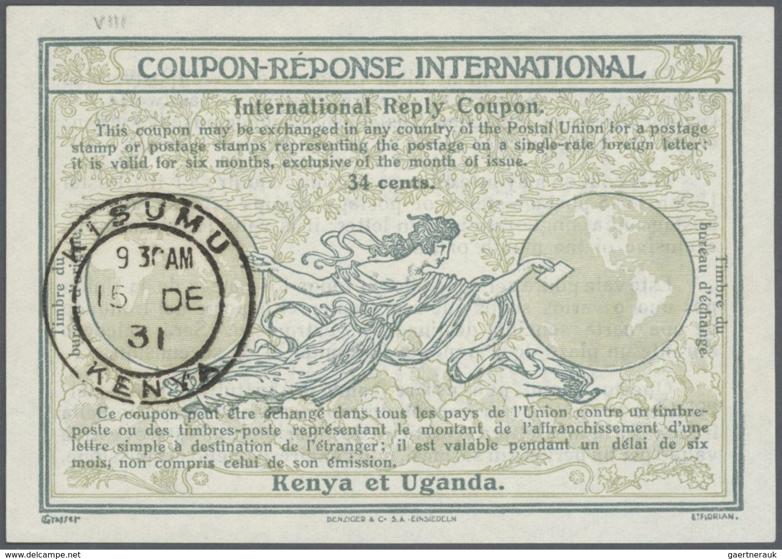 24538 Alle Welt: 1907 onwards - INTERNATIONAL REPLY COUPONS (Internationale Antwortscheine): Specialized a