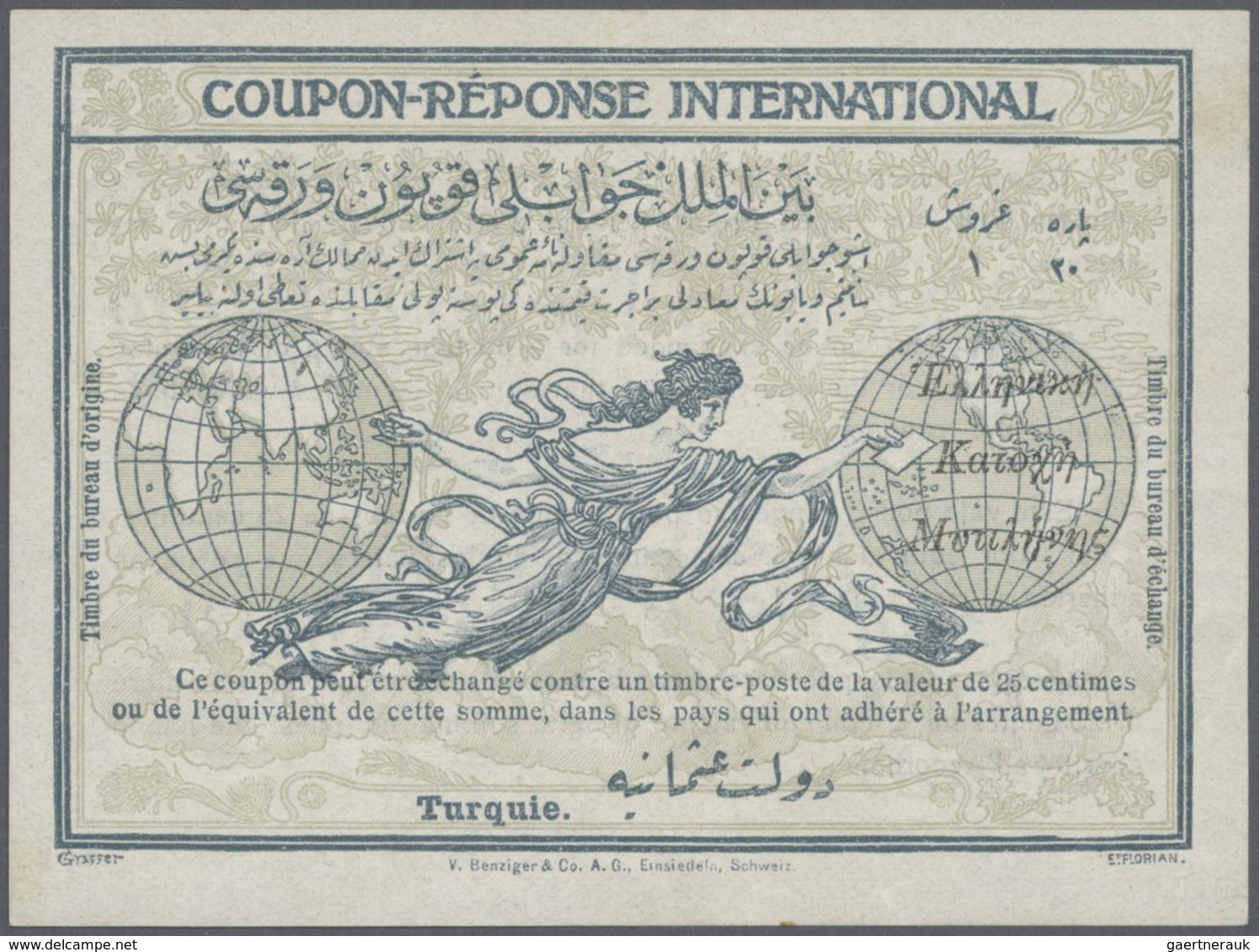 24538 Alle Welt: 1907 onwards - INTERNATIONAL REPLY COUPONS (Internationale Antwortscheine): Specialized a