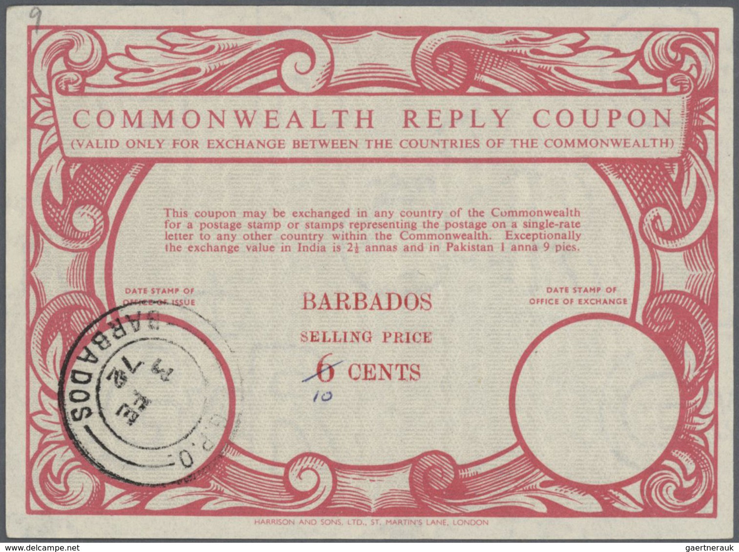 24538 Alle Welt: 1907 onwards - INTERNATIONAL REPLY COUPONS (Internationale Antwortscheine): Specialized a