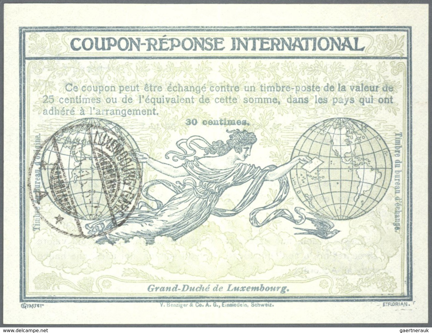 24538 Alle Welt: 1907 onwards - INTERNATIONAL REPLY COUPONS (Internationale Antwortscheine): Specialized a