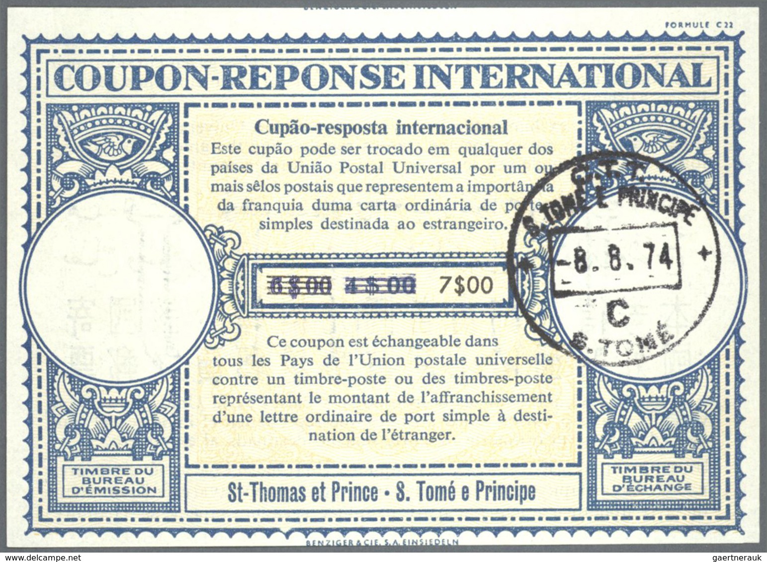 24538 Alle Welt: 1907 onwards - INTERNATIONAL REPLY COUPONS (Internationale Antwortscheine): Specialized a