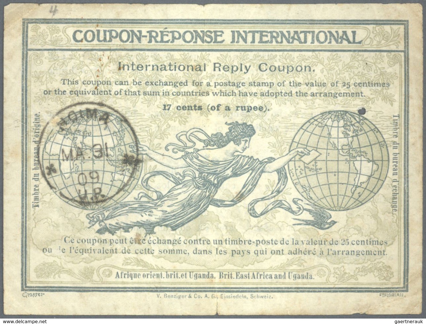 24538 Alle Welt: 1907 onwards - INTERNATIONAL REPLY COUPONS (Internationale Antwortscheine): Specialized a