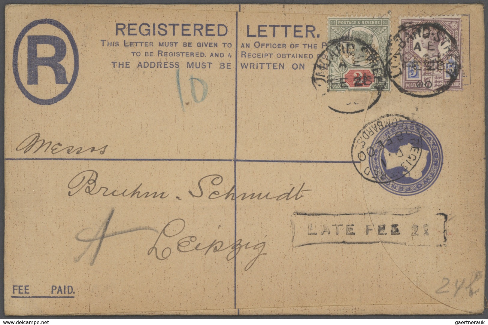 24571 Alle Welt - Ganzsachen: 1850's-1950's Ca.: More Than 3000 Postal Stationery Cards, Envelopes, Wrappe - Autres & Non Classés