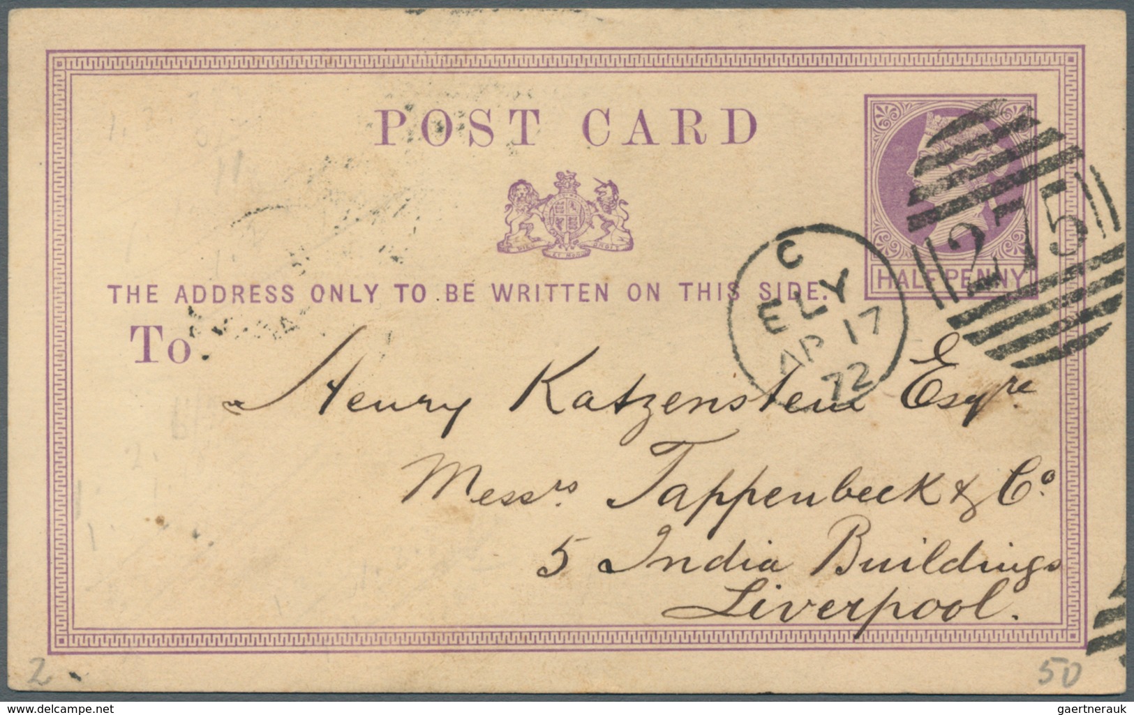 24573 Alle Welt - Ganzsachen: 1860's-1930's C.: Group Of 68 Postal Stationery Cards, Double Cards, Envelop - Autres & Non Classés
