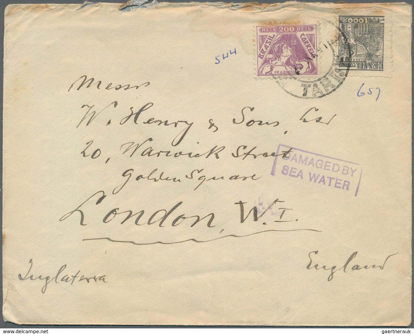 24585 Übersee: 1893/1994: 40 better covers and postal stationeries including postage dues, censored mail o