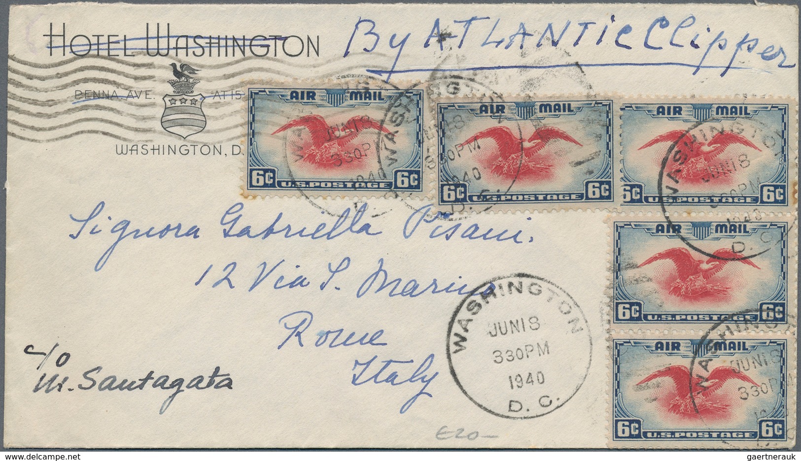 24617 Amerika: 1900/1960 (ca): 130 Covers And Postal Stationary USA And Canada, Including Early Airmail, C - Autres - Amérique