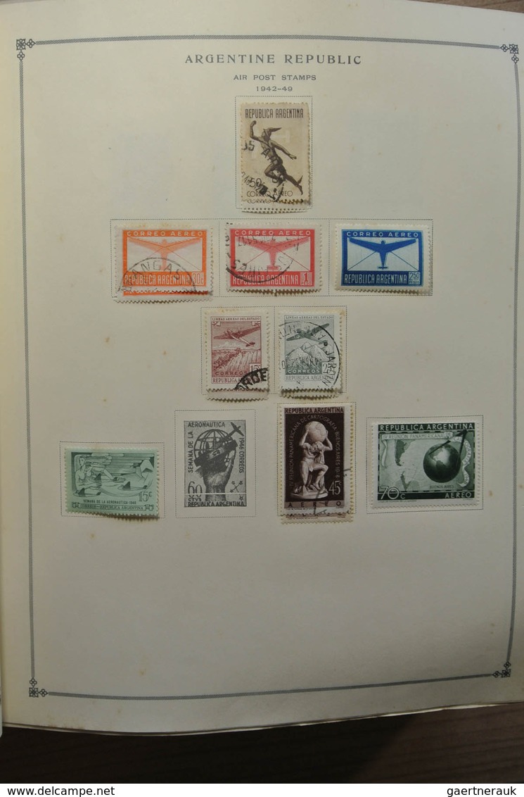 24618 Amerika: 1940-1971. Nicely filled, mostly used collection North- and South America 1940-1971 in supe