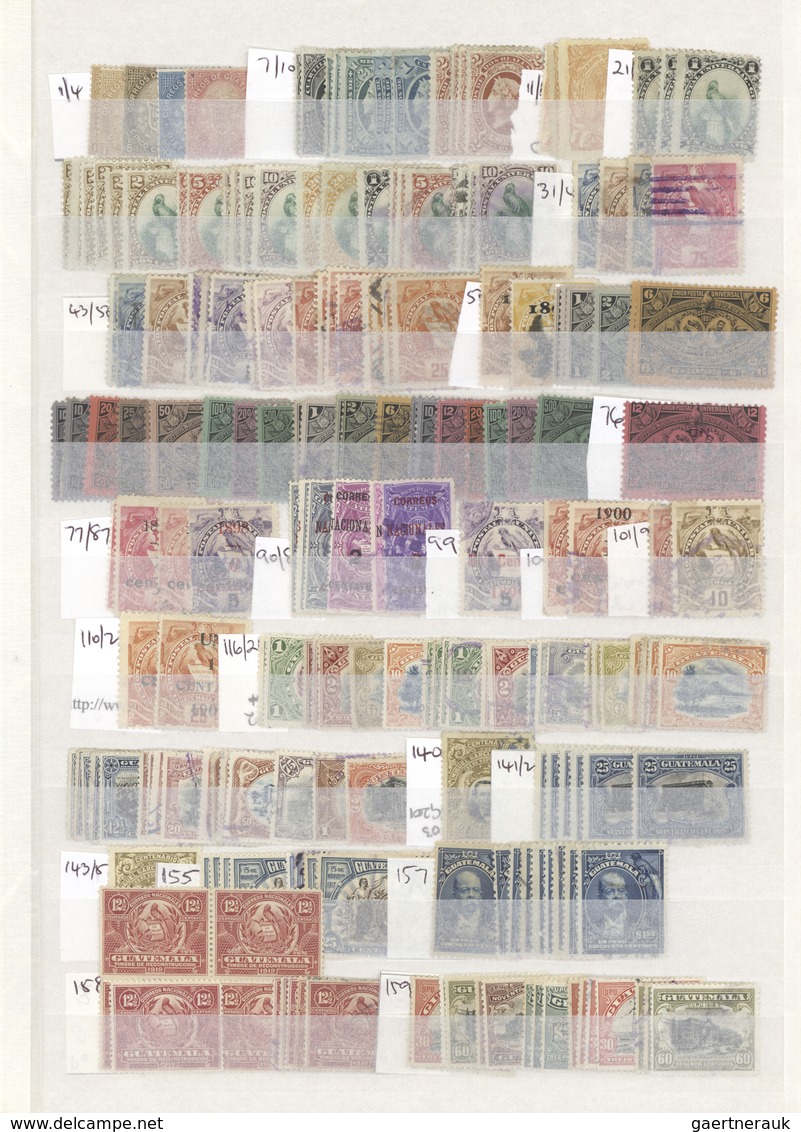 24621 Mittel- Und Südamerika: 1870/1980 (ca.), Used And Mint Collection/accumulation Of Panama, Good Part - Autres - Amérique