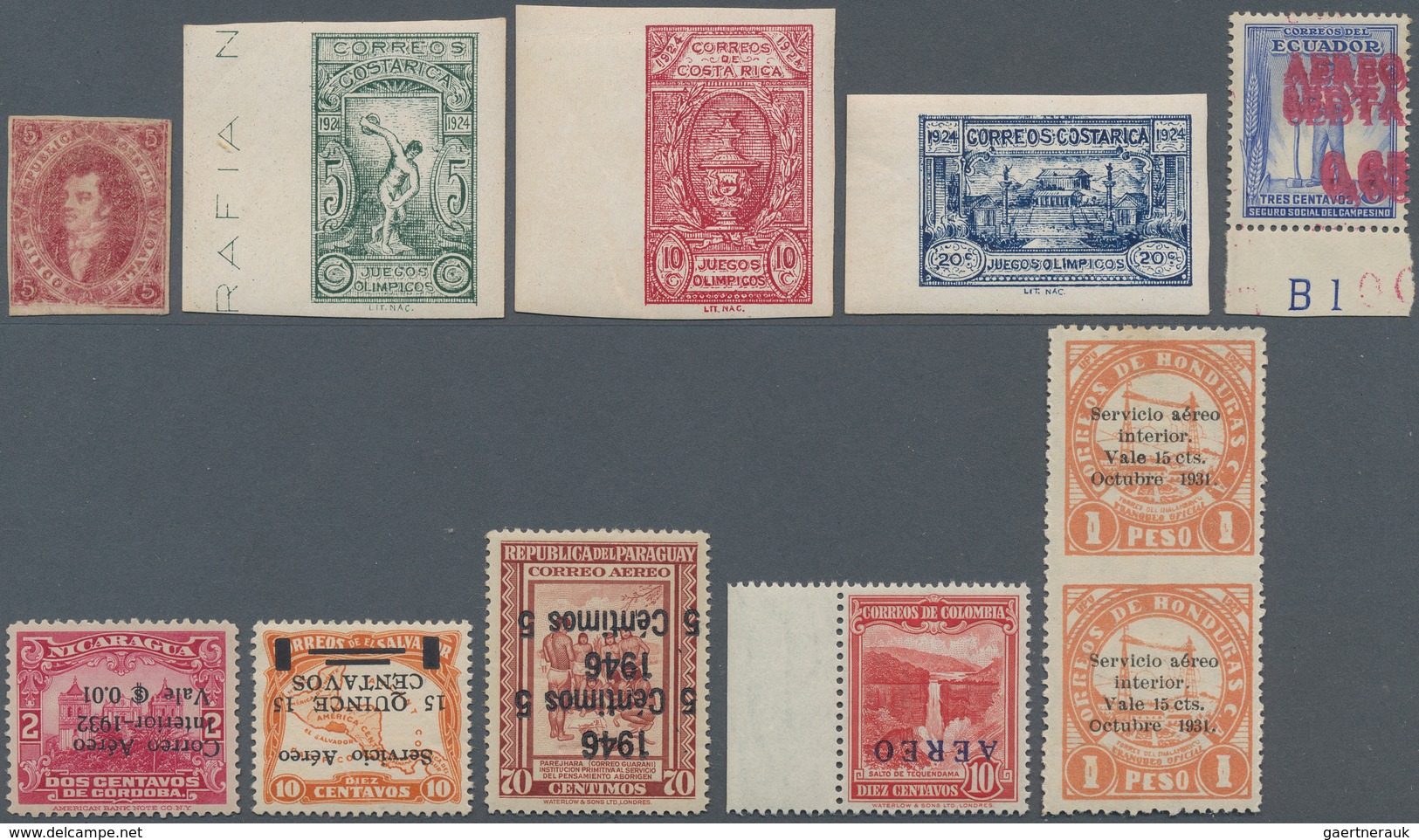24622 Mittel- Und Südamerika: 1870/up To Now (approx). Beautiful Lot With Many Good Stamps And Sets As Wel - Autres - Amérique