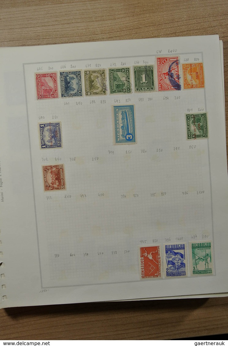 24626 Mittel- und Südamerika: Mostly classic, mint hinged and used collection latin America in blanc Schau