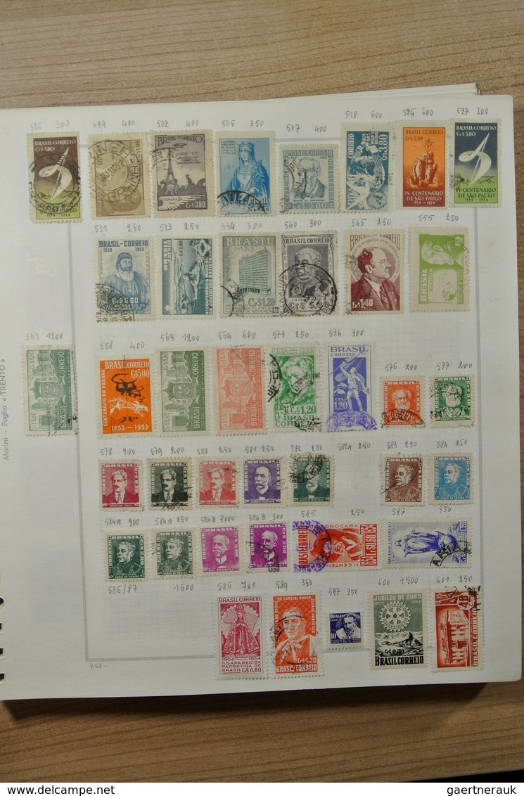 24626 Mittel- und Südamerika: Mostly classic, mint hinged and used collection latin America in blanc Schau