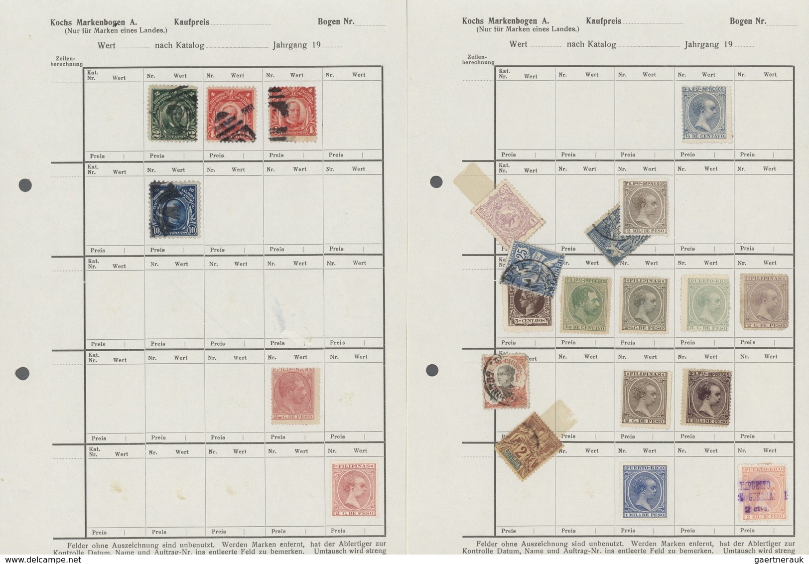 24637 Asien: 1875/1930 (ca.), mint and used on old approval pages and in three envelopes, mainly Persia, I