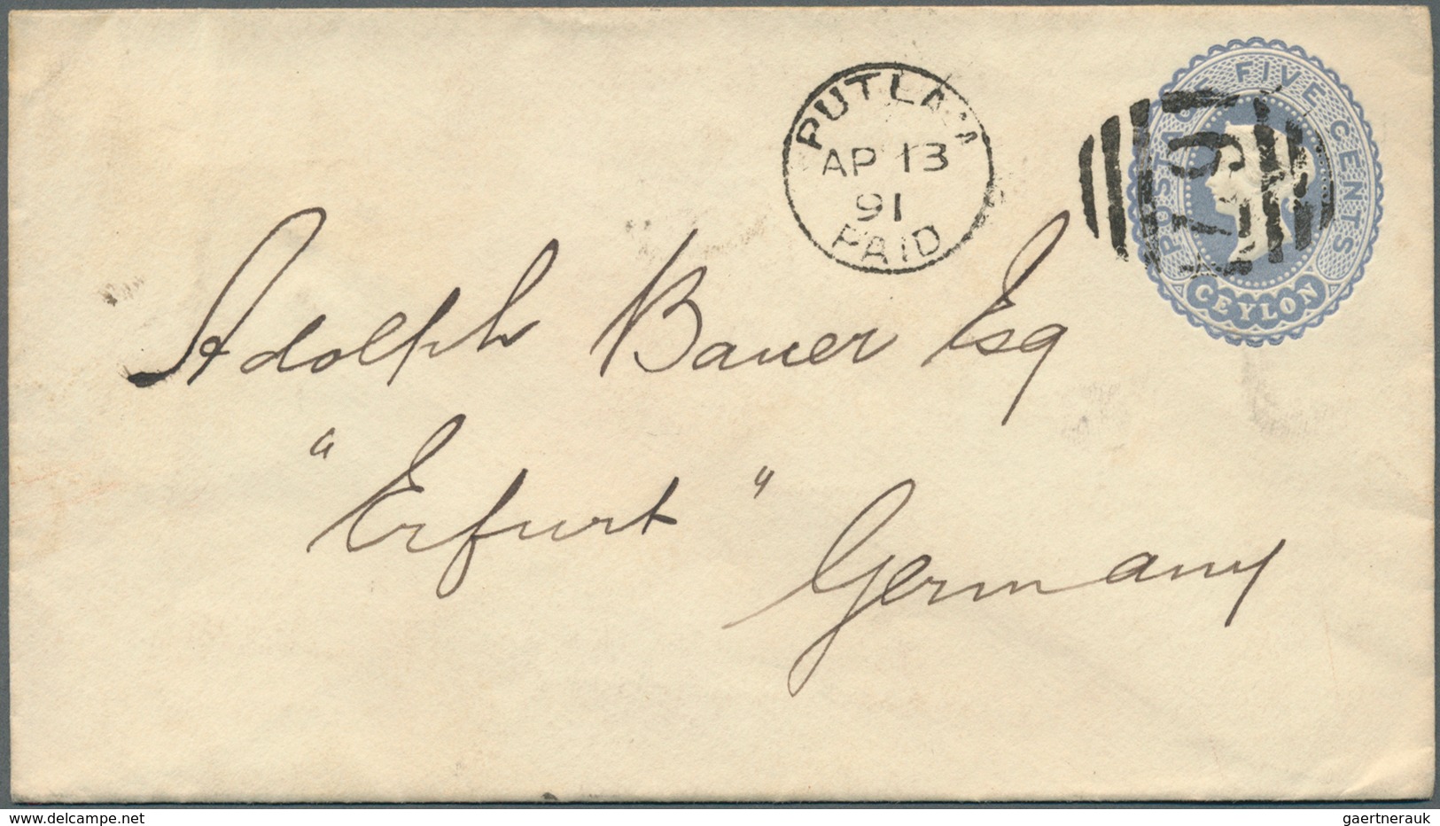 24639 Asien: 1880's-1910's Ca., More Than 40 Postal Stationery Items From Ceylon, India, Japan, Malaya And - Autres - Asie