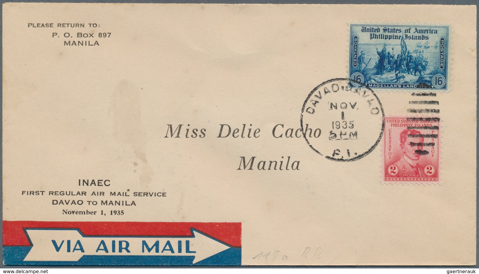 24655 Asien: 1929-49 AIRMAIL: Group Of 12 Airmail Covers And Cards From Asia, Mostly First Flights, From D - Autres - Asie