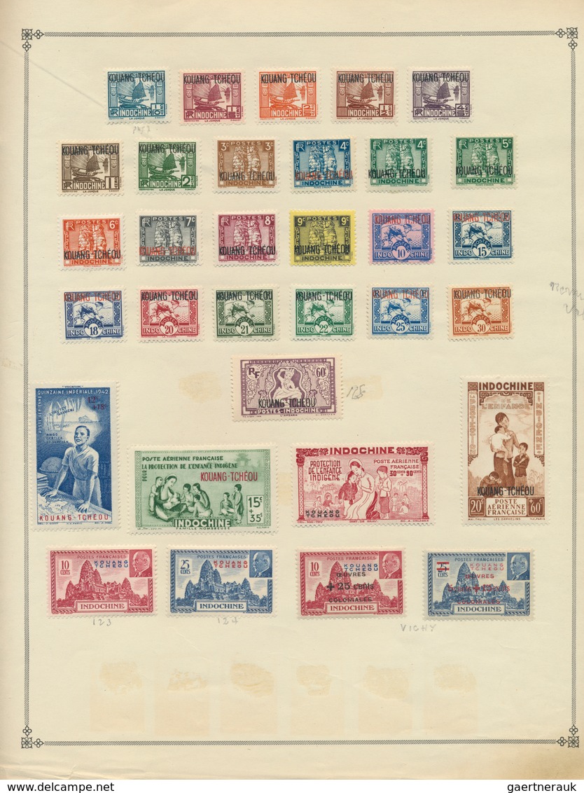 24658 Asien: 1940/2000 (ca.), Laos/Cambodia/Vietnam, Mint And Used Balance On Album Pages With Plenty Of I - Autres - Asie