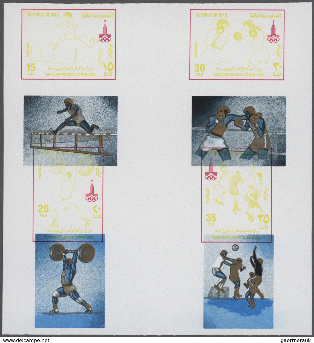 24707 Naher Osten: 1967-1983: Large assortment of artworks/drawings + overlays (unique!), final artworks,