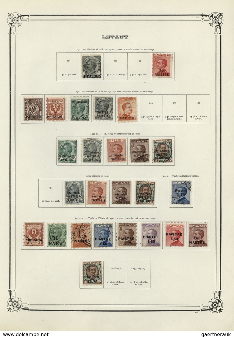 24711 Levante / Levant: 1867/1921, Austrian/German/Italian/Russian P.O., Mint And Used Collection On Yvert - Turquie (bureaux)