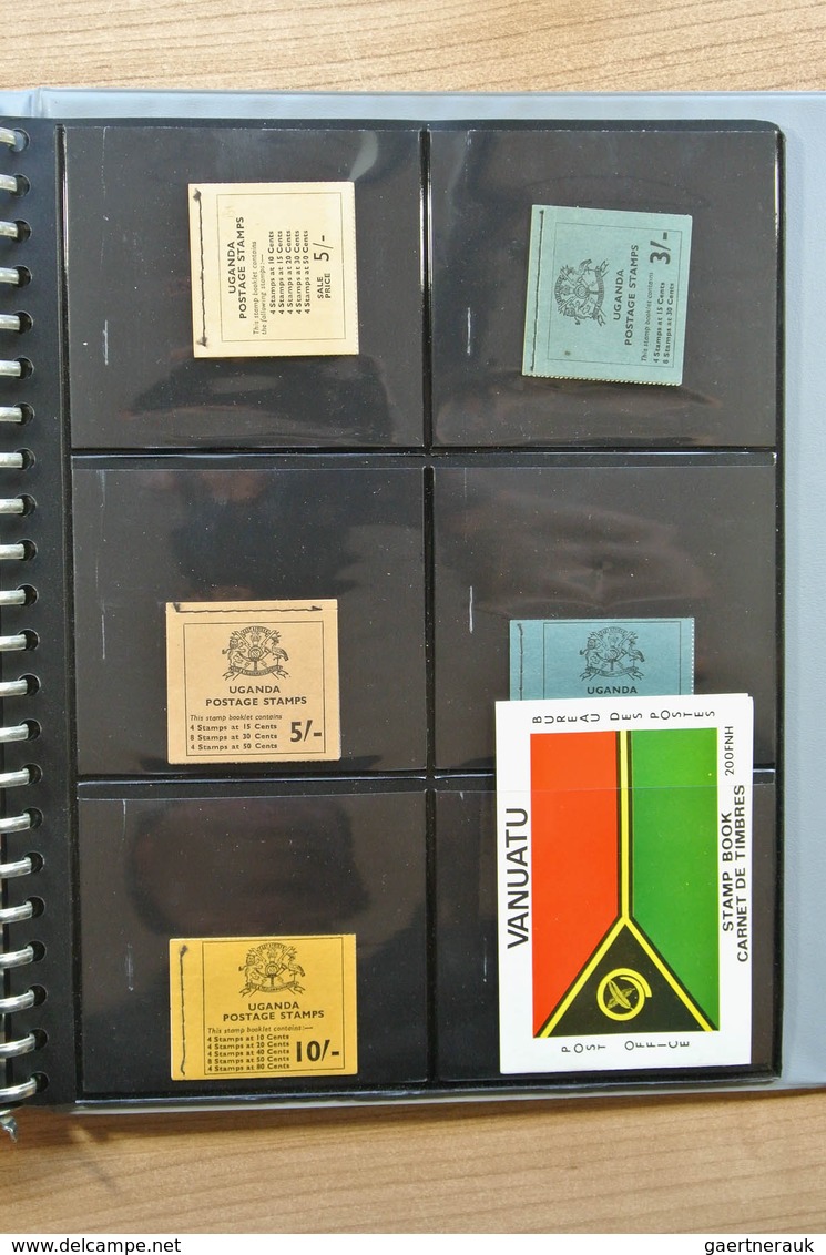 24712 Britische Kolonien: Collection of ca. 190 stampbooklets of various British colonies, including nice