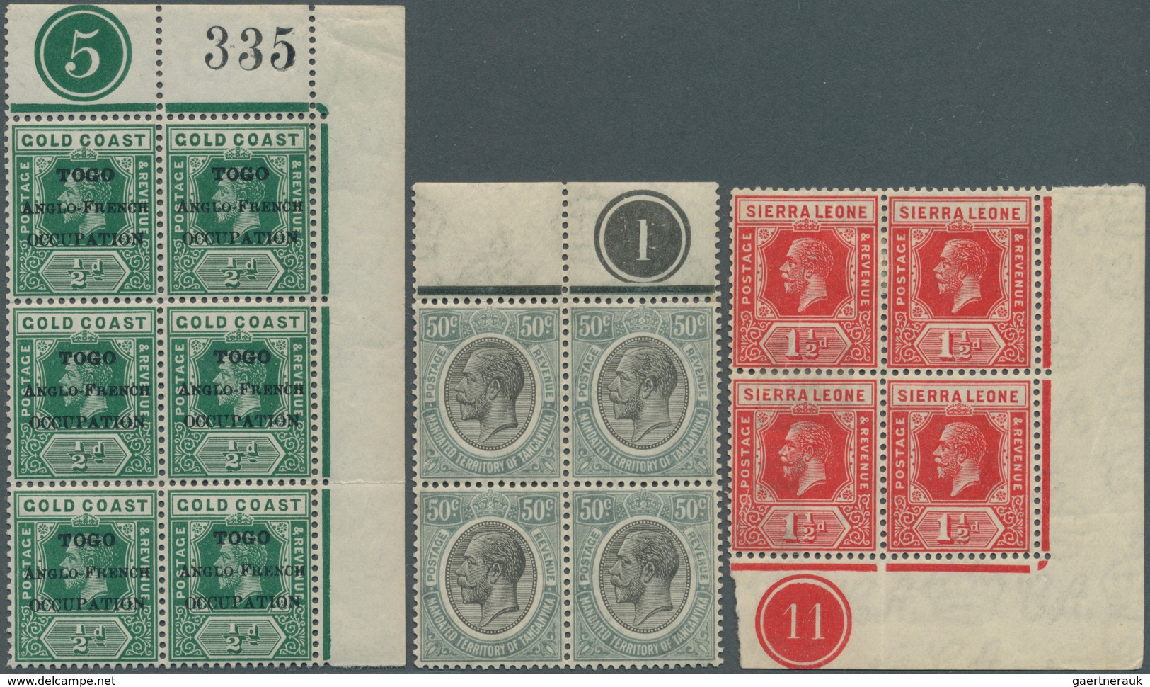 24719 Britische Kolonien: 1880/1950 (ca.), AFRICA: specialised accumulation from South Africa incl. States