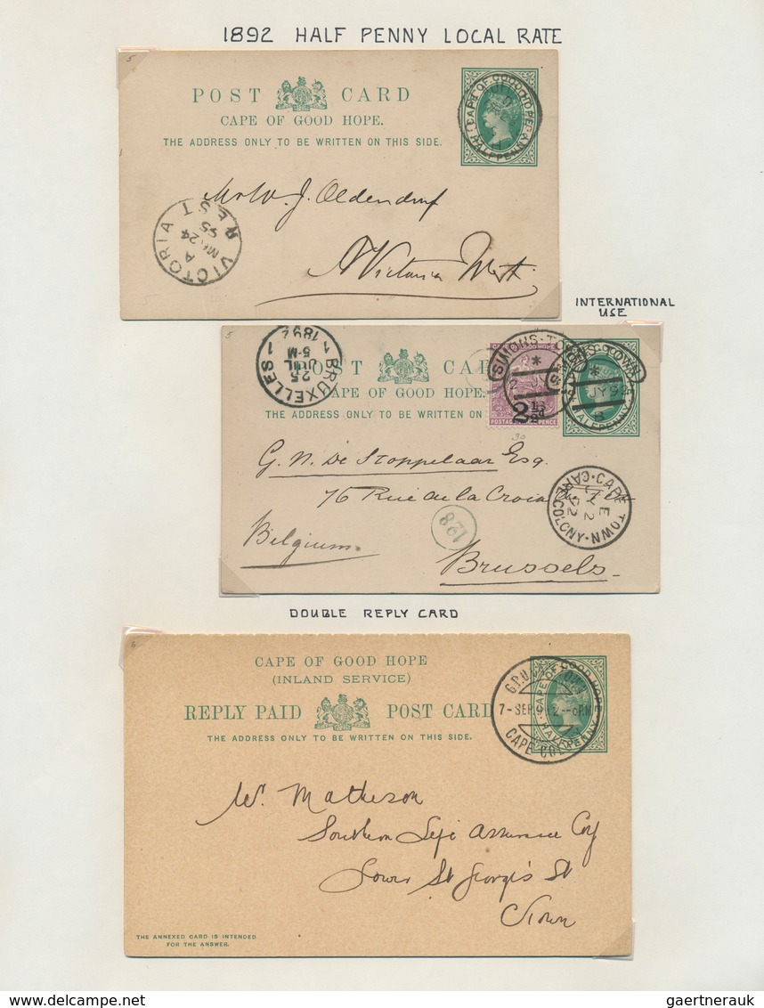 24725 Britische Kolonien: 1886/1950 Ca., British Africa: Comprehensive Collection With Ca.150 Different, M - Autres & Non Classés
