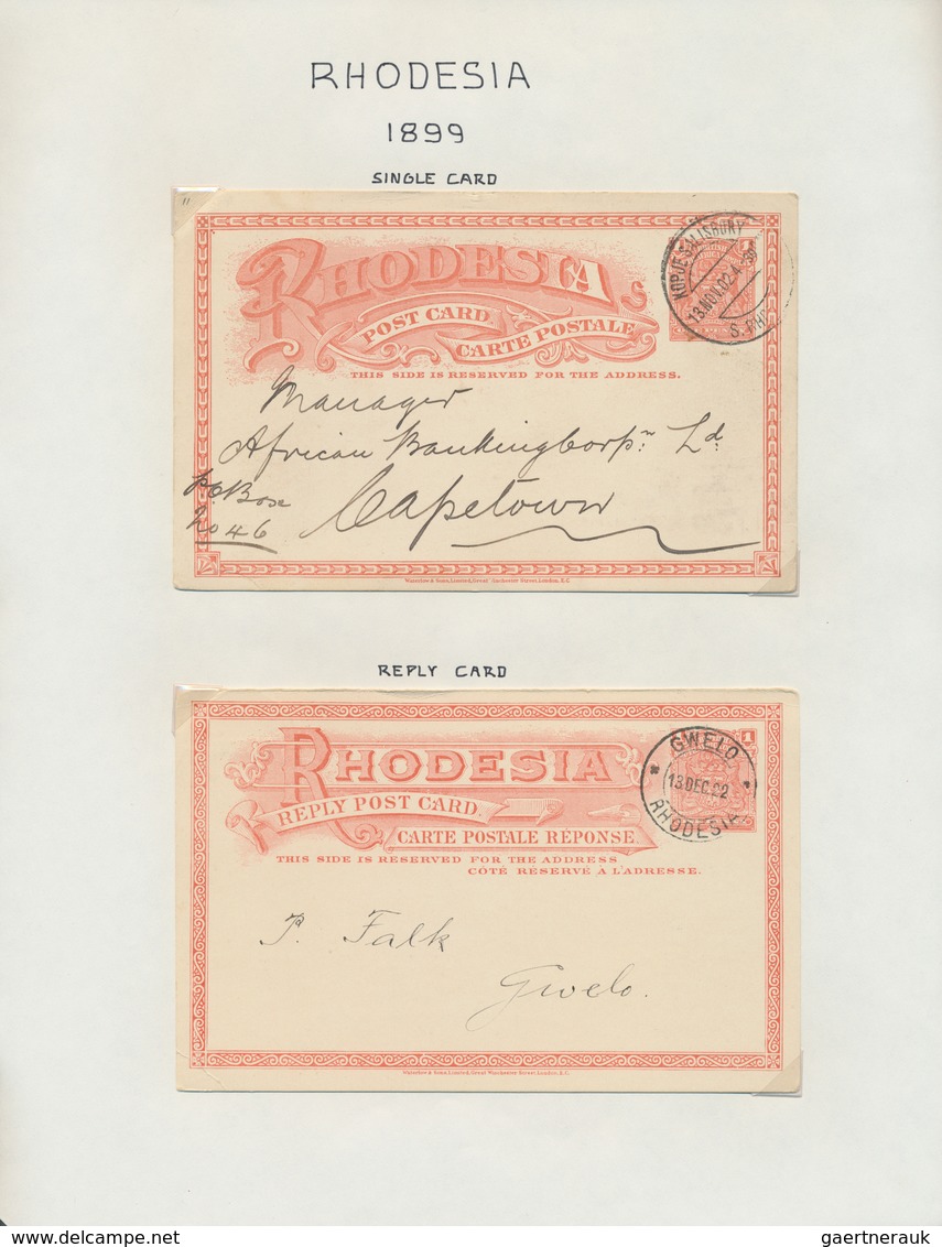 24725 Britische Kolonien: 1886/1950 Ca., British Africa: Comprehensive Collection With Ca.150 Different, M - Autres & Non Classés