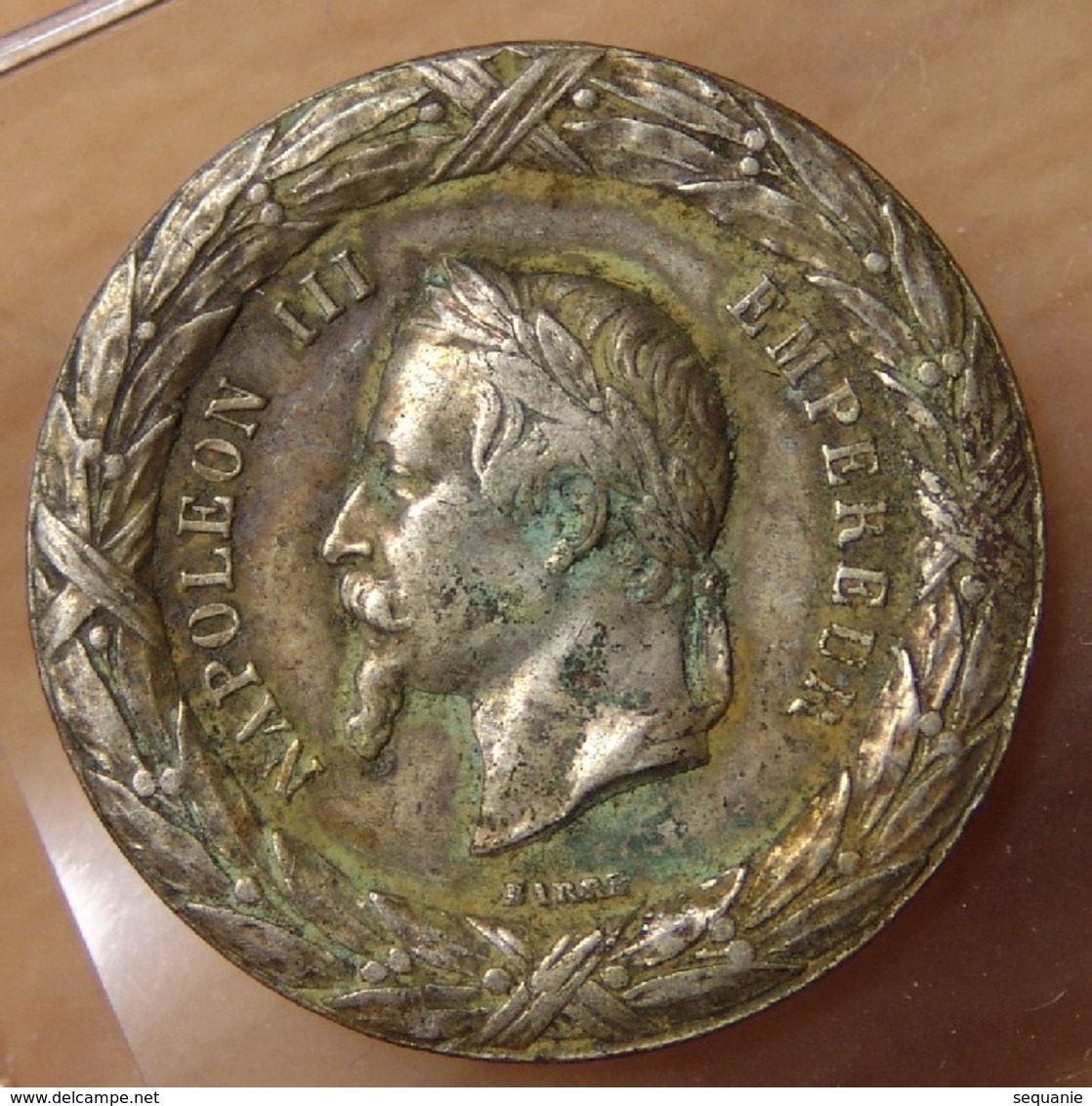 Médaille Napoléon III Campagne D'Italie 1859 Sans Béliére - Avant 1871