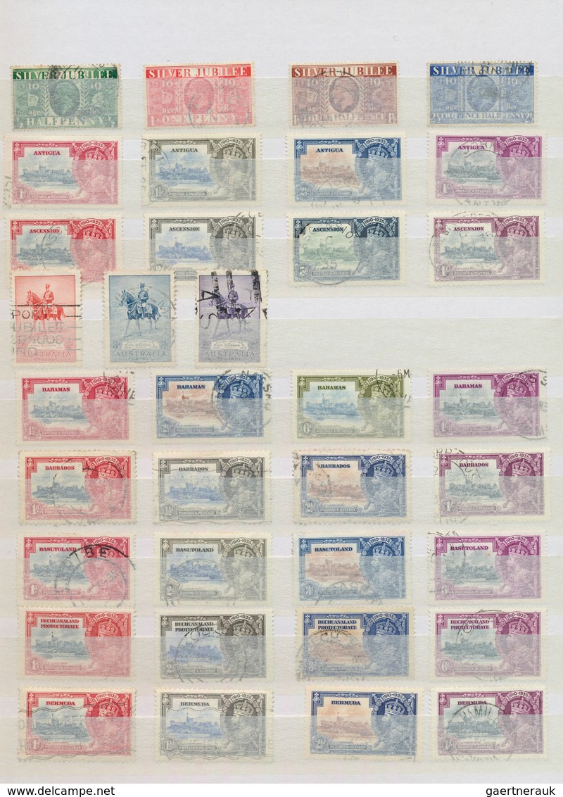 24740 British Commonwealth: 1911/1949 Ca.: Group Of Collections And Sets, With Complete Collections Of Omn - Autres & Non Classés