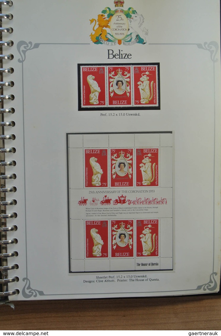 24743 British Commonwealth: 1978. Extensive, MNH collection British colonies to commemorate Silver Jubilee