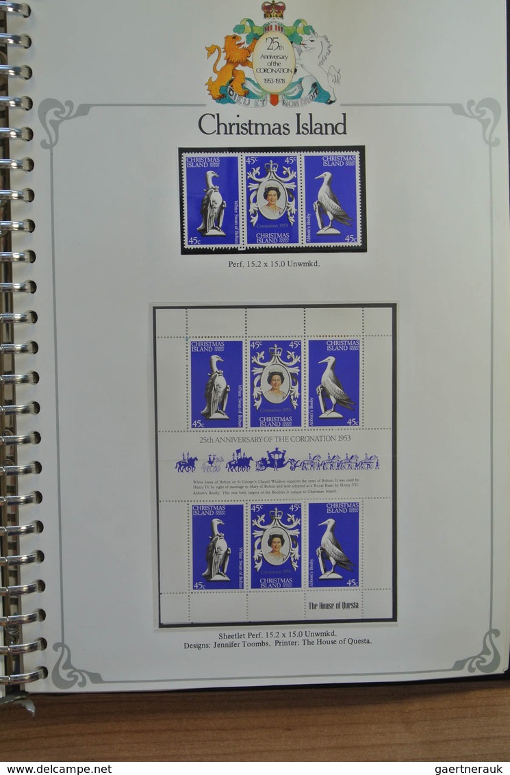 24743 British Commonwealth: 1978. Extensive, MNH collection British colonies to commemorate Silver Jubilee