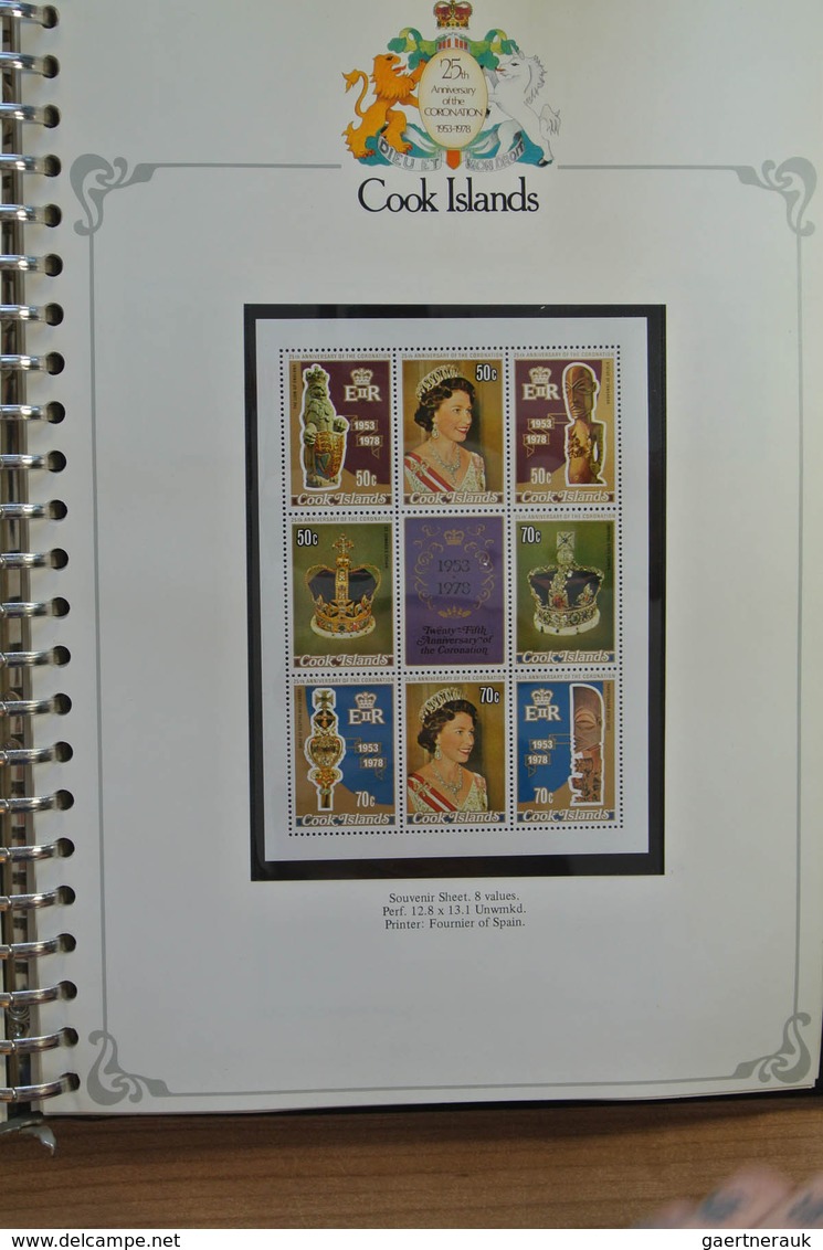 24743 British Commonwealth: 1978. Extensive, MNH collection British colonies to commemorate Silver Jubilee