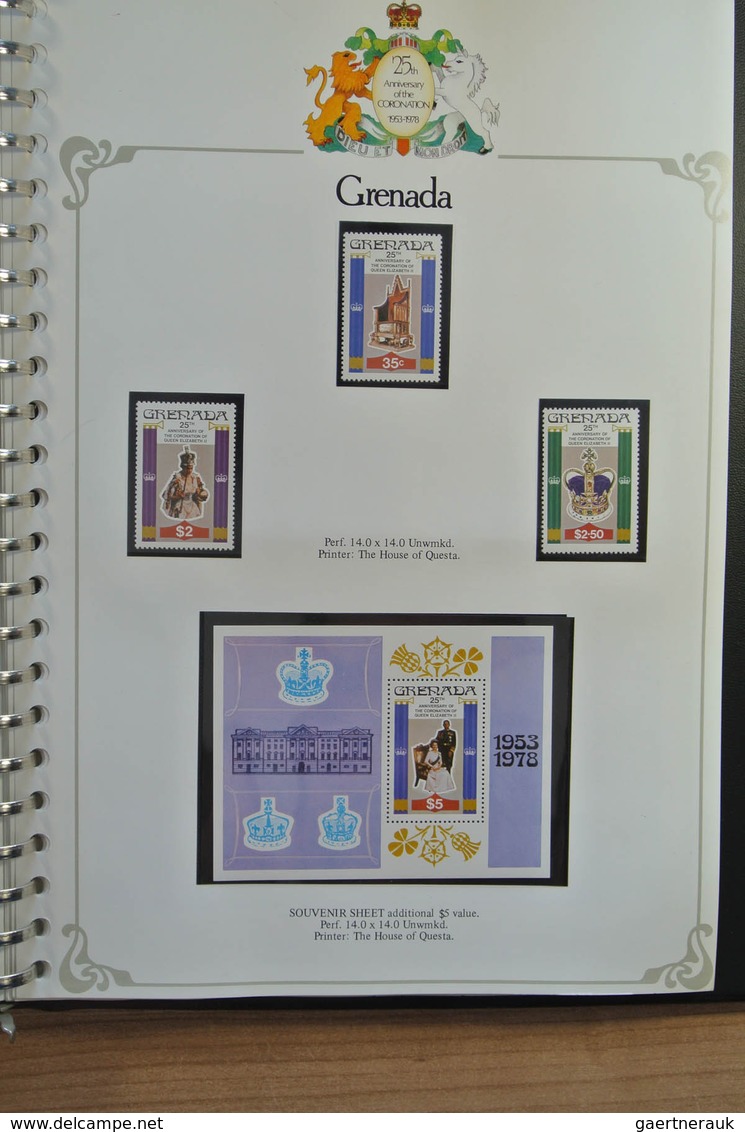 24743 British Commonwealth: 1978. Extensive, MNH collection British colonies to commemorate Silver Jubilee