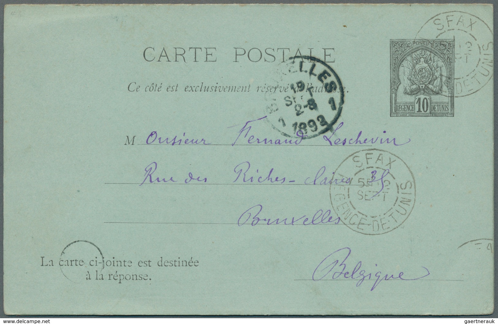 24750 Französische Kolonien: 1886/1940 Ca.,French Colonies And P.O. Abroad: Interesting Collection With Ca - Autres & Non Classés